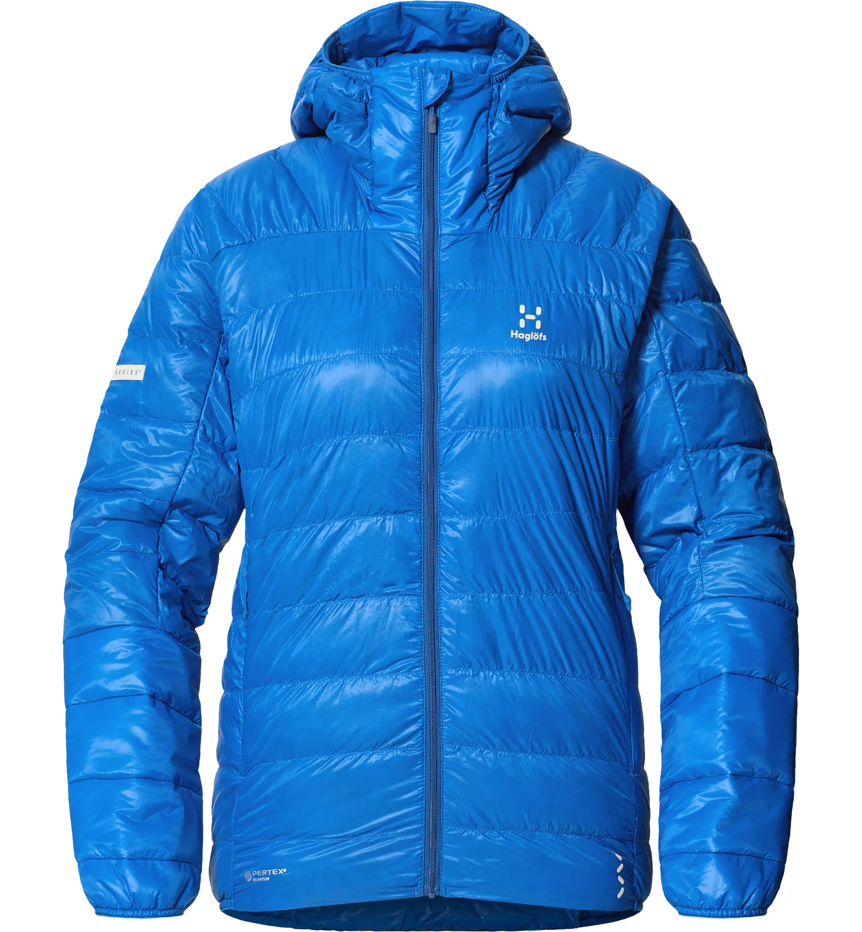 L.I.M Down Hood Women Electric Blue