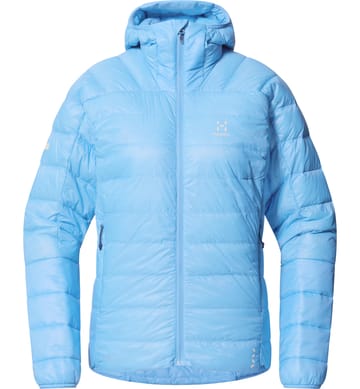 L.I.M Down Hood Women Sky Blue
