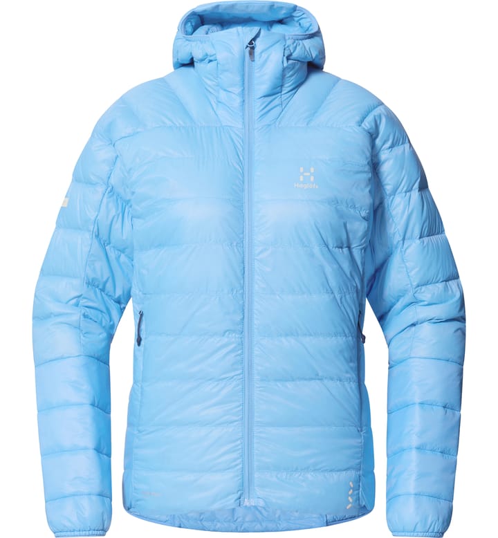 L.I.M Down Hood Women Sky Blue