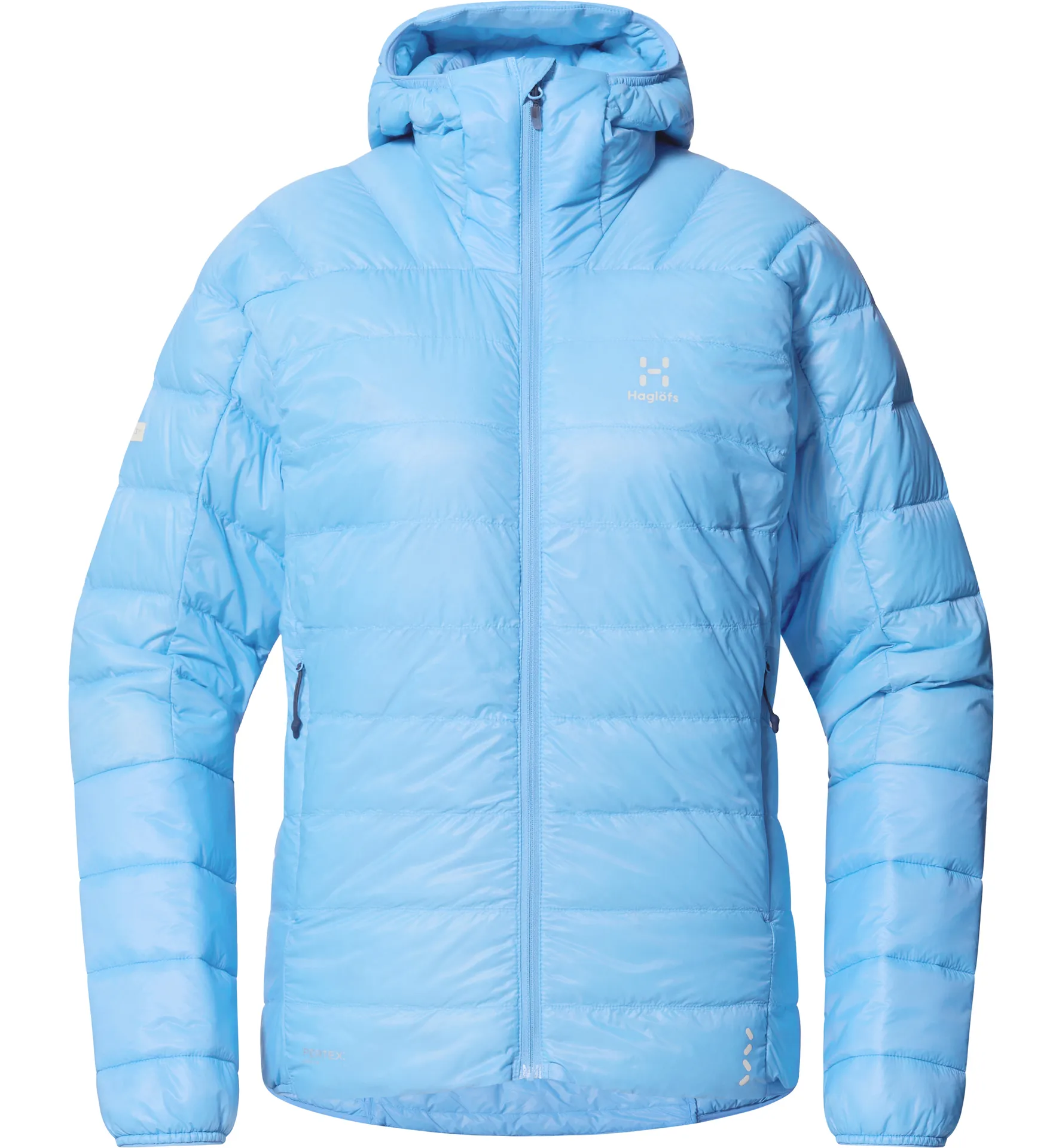 L.I.M Down Hood Women Sky Blue