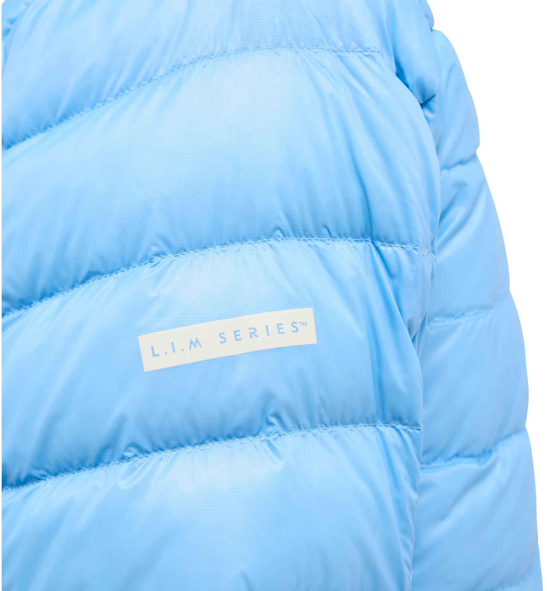 L.I.M Down Hood Women Sky Blue