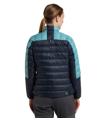 L.I.M Down Jacket Women Tarn Blue/Frost Blue