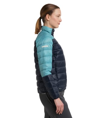 L.I.M Down Jacket Women Tarn Blue/Frost Blue