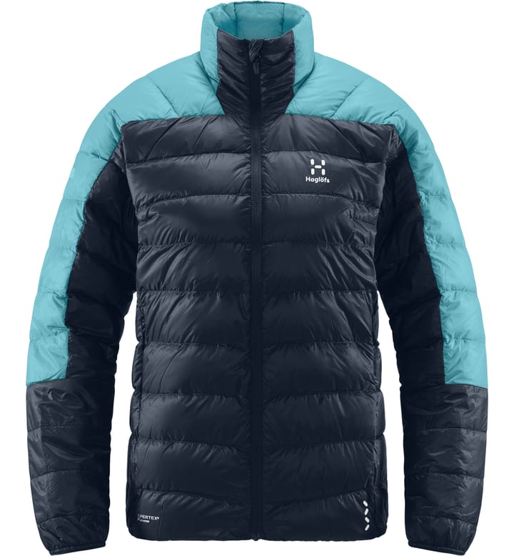 L.I.M Down Jacket Women Tarn Blue/Frost Blue