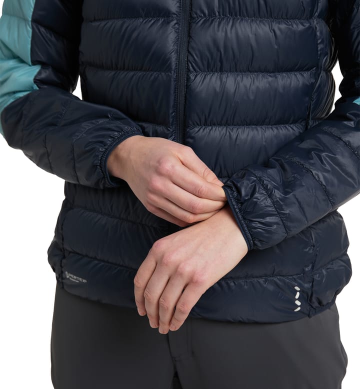 L.I.M Down Jacket Women Tarn Blue/Frost Blue