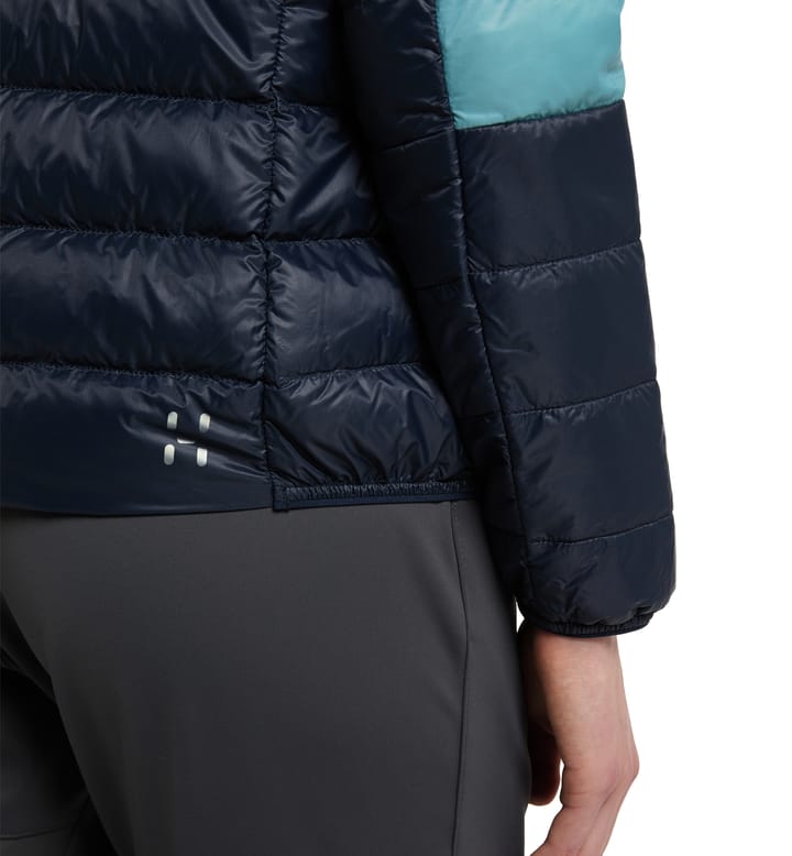 L.I.M Down Jacket Women Tarn Blue/Frost Blue