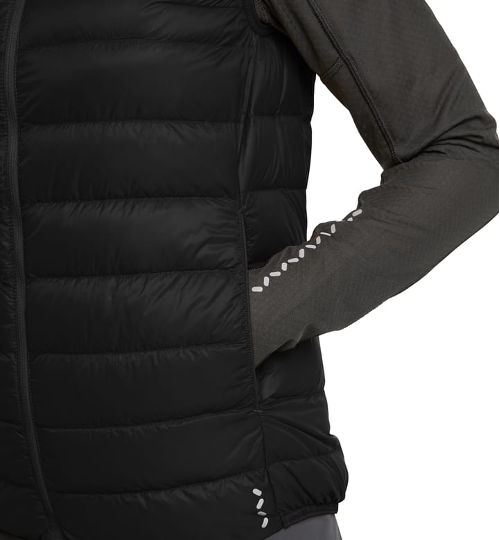 L.I.M Down Vest Women True Black