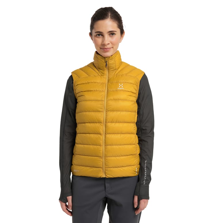 L.I.M Down Vest Women Autumn Leaves