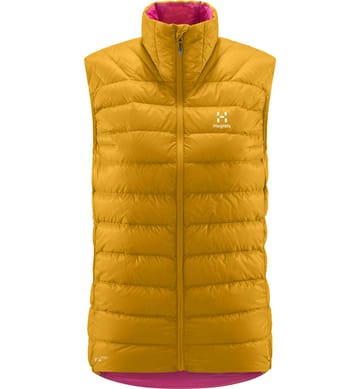 L.I.M Down Vest Women Autumn Leaves