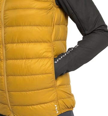 L.I.M Down Vest Women Autumn Leaves