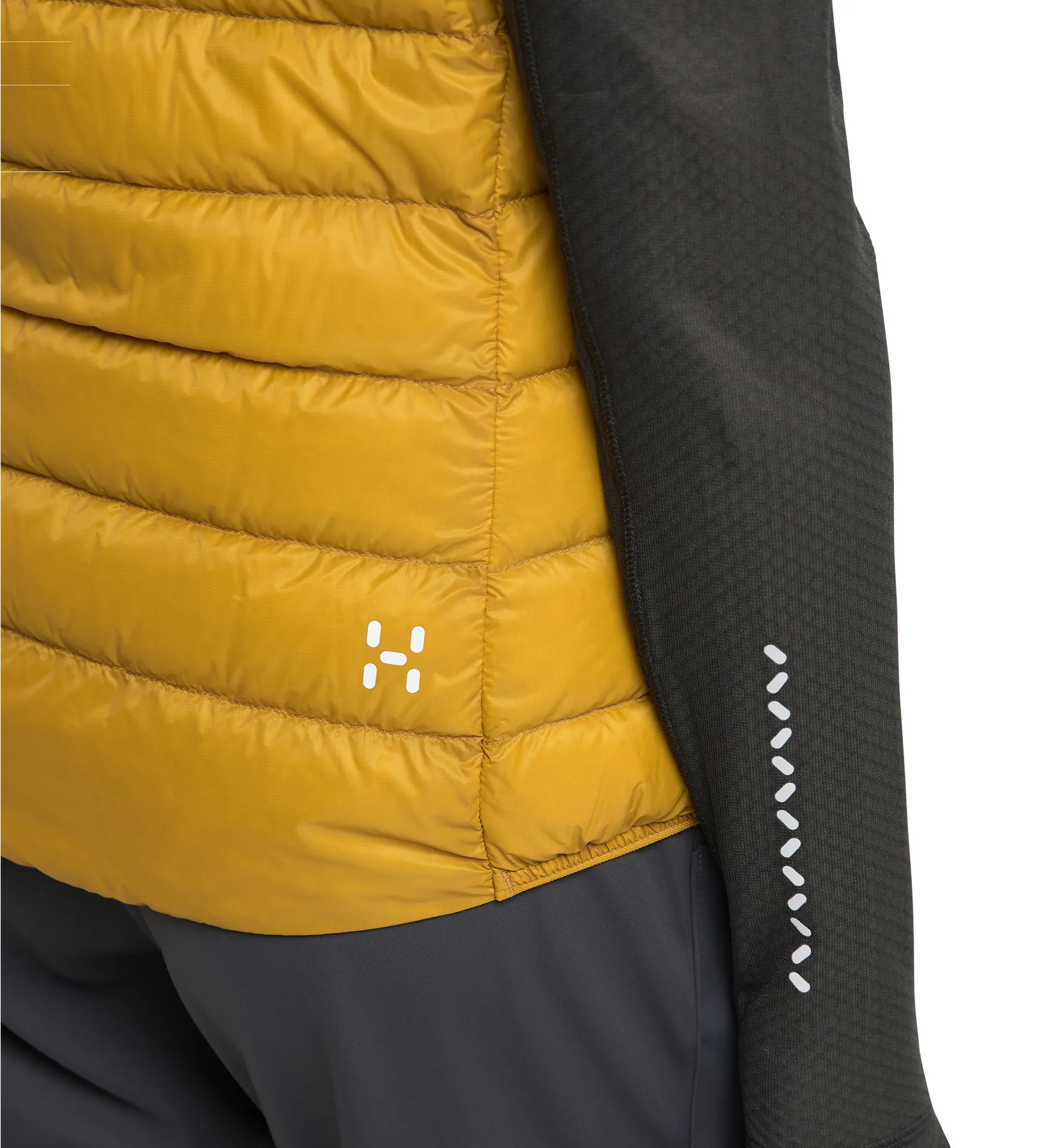 L.I.M Down Vest Women Autumn Leaves