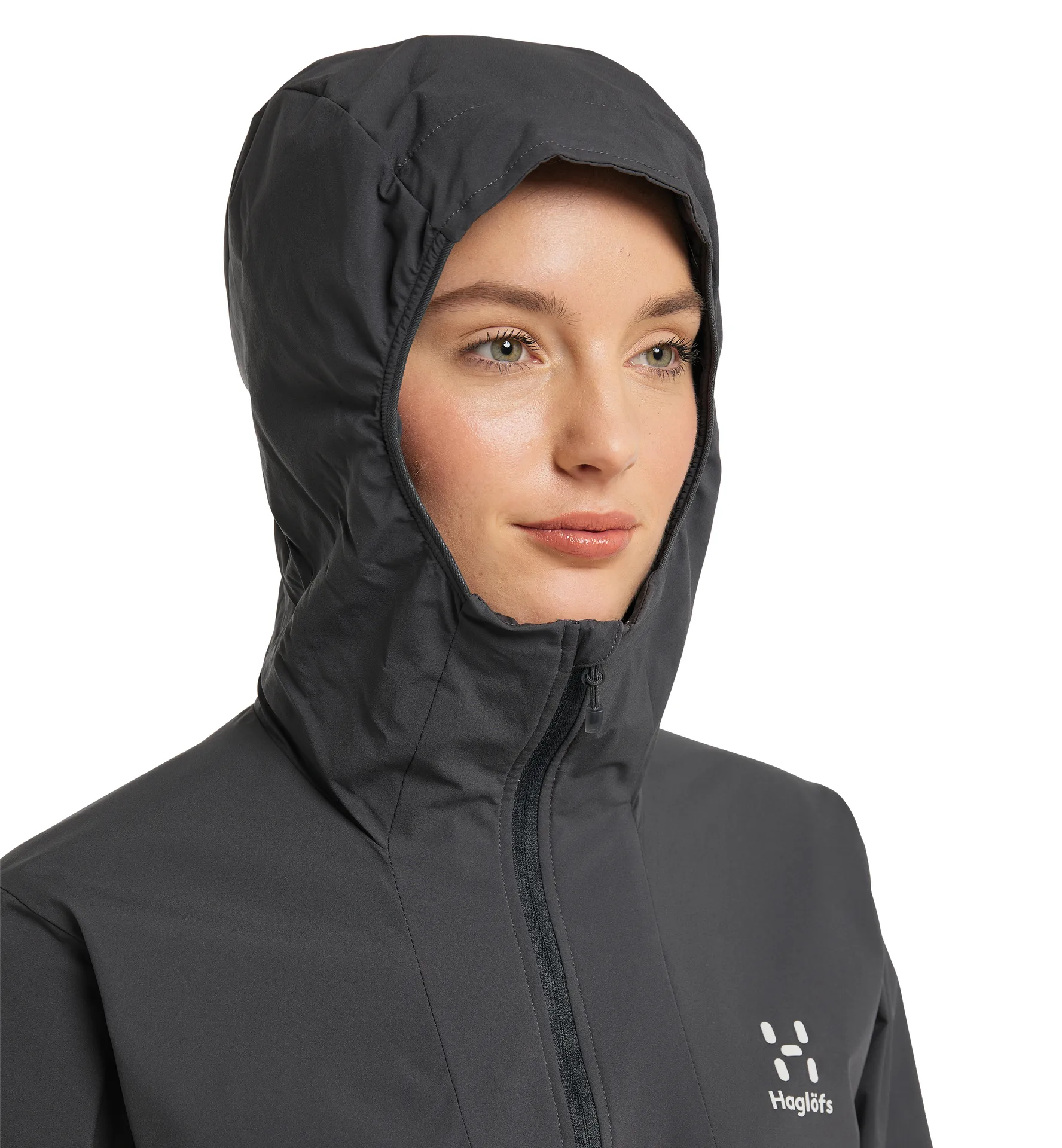 L.I.M Alpha Hood Women Magnetite