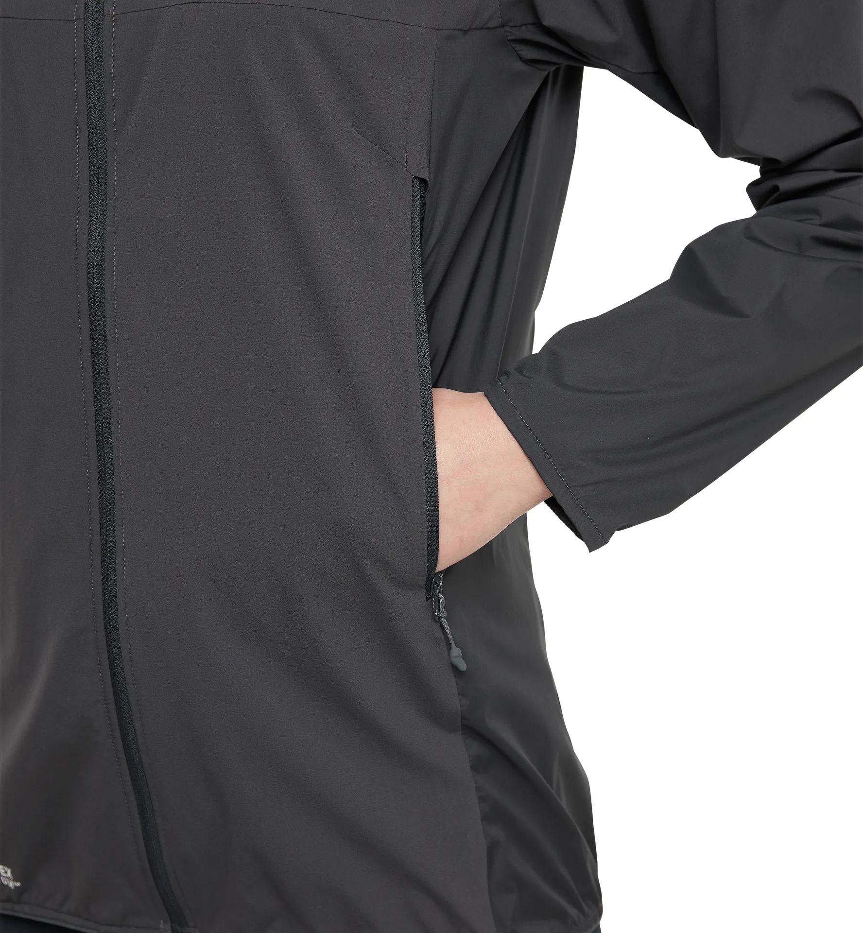 L.I.M Alpha Hood Women Magnetite