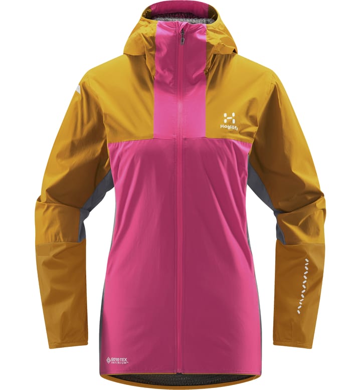 L.I.M Alpha Hood Women Ultra pink/Autumn leaves