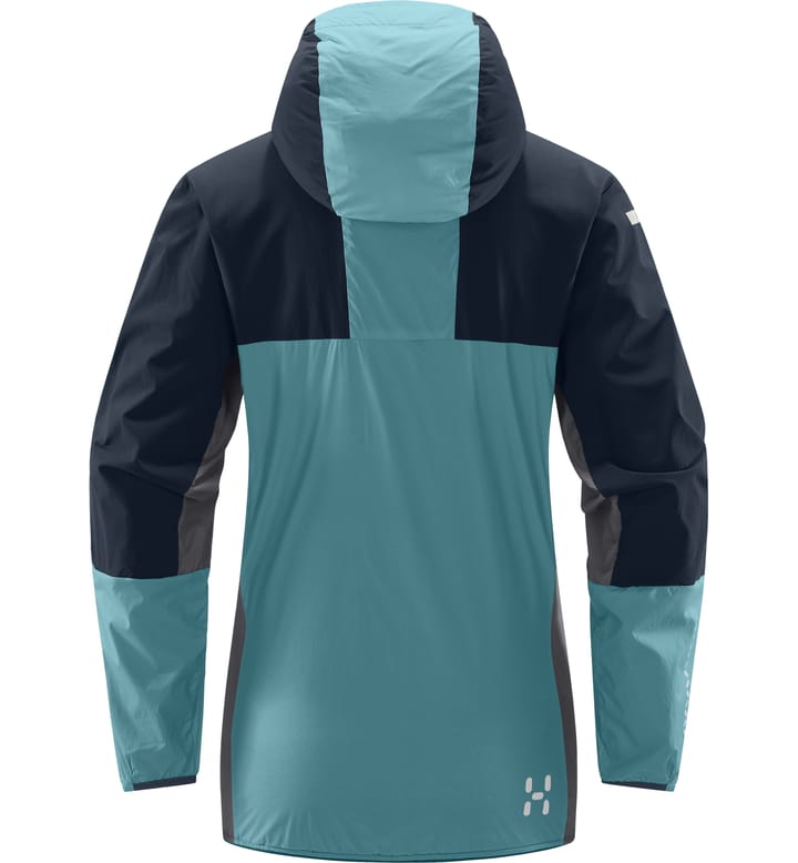 L.I.M Alpha Hood Women Frost Blue/Tarn Blue