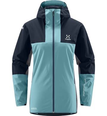 L.I.M Alpha Hood Women Frost Blue/Tarn Blue