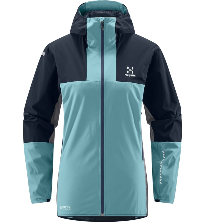 L.I.M Alpha Hood Women Frost blue/Tarn blue