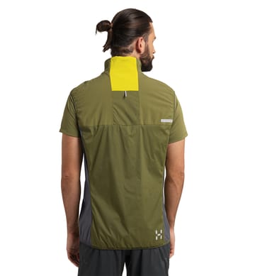 L.I.M Alpha Vest Men Aurora/Olive Green