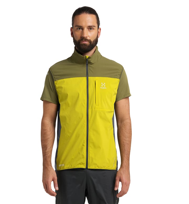 L.I.M Alpha Vest Men Aurora/Olive Green