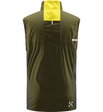 L.I.M Alpha Vest Men Aurora/Olive Green