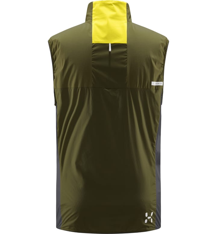 L.I.M Alpha Vest Men Aurora/Olive Green