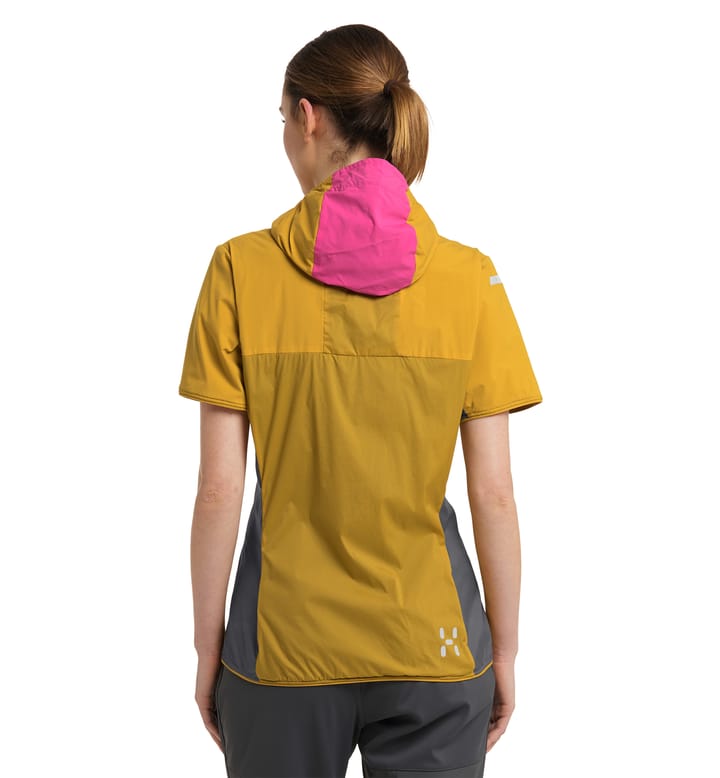 L.I.M Alpha Vest Women Ultra Pink/Autumn Leaves