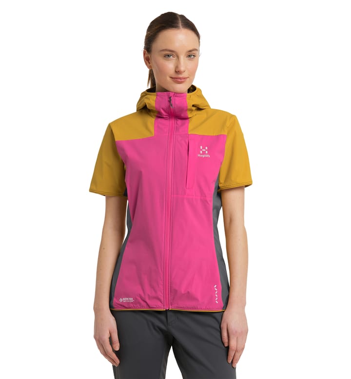 L.I.M Alpha Vest Women Ultra Pink/Autumn Leaves