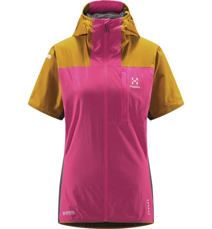 L.I.M Alpha Vest Women Ultra Pink/Autumn Leaves