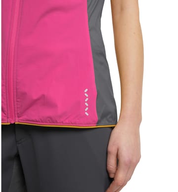 L.I.M Alpha Vest Women Ultra Pink/Autumn Leaves