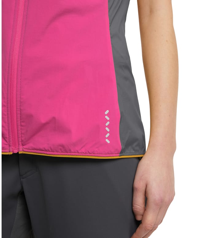 L.I.M Alpha Vest Women Ultra Pink/Autumn Leaves