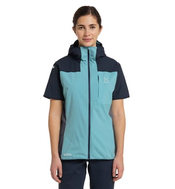 L.I.M Alpha Vest Women Frost blue/Tarn blue