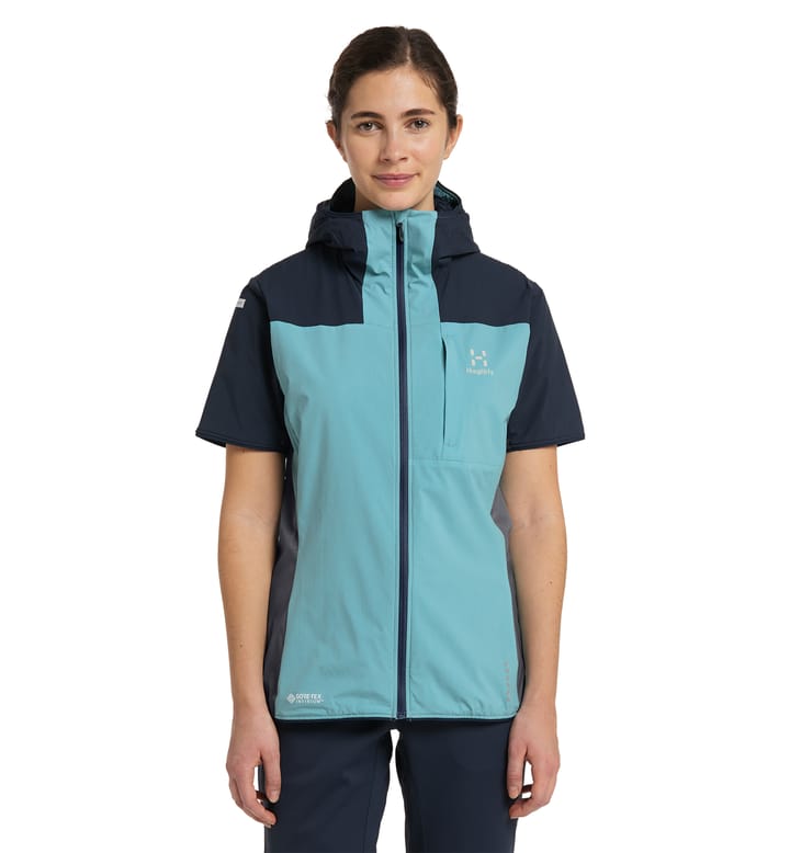 L.I.M Alpha Vest Women Frost Blue/Tarn Blue