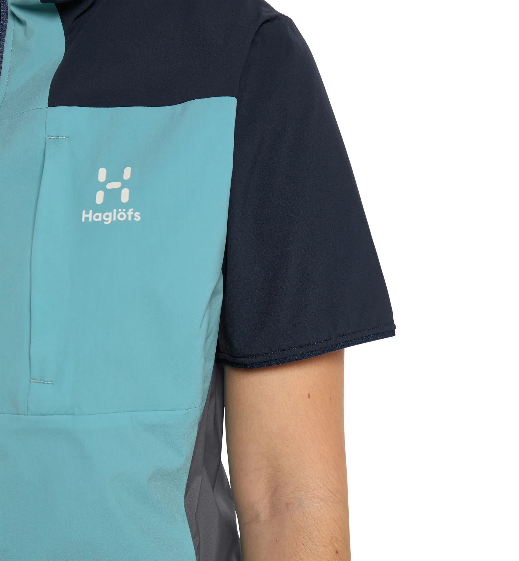 L.I.M Alpha Vest Women Frost blue/Tarn blue