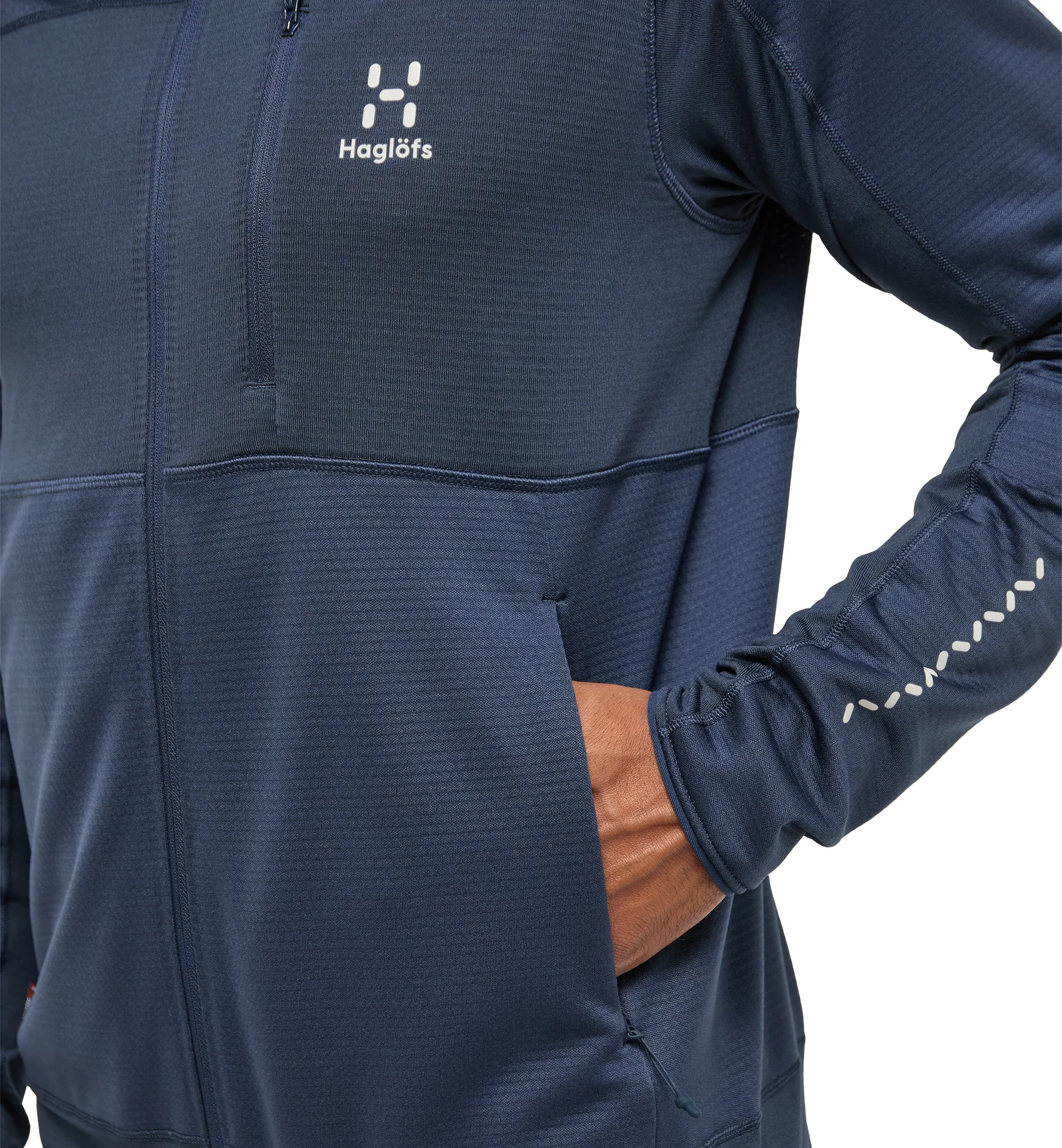 L.I.M Mid Fast Hood Men Tarn Blue