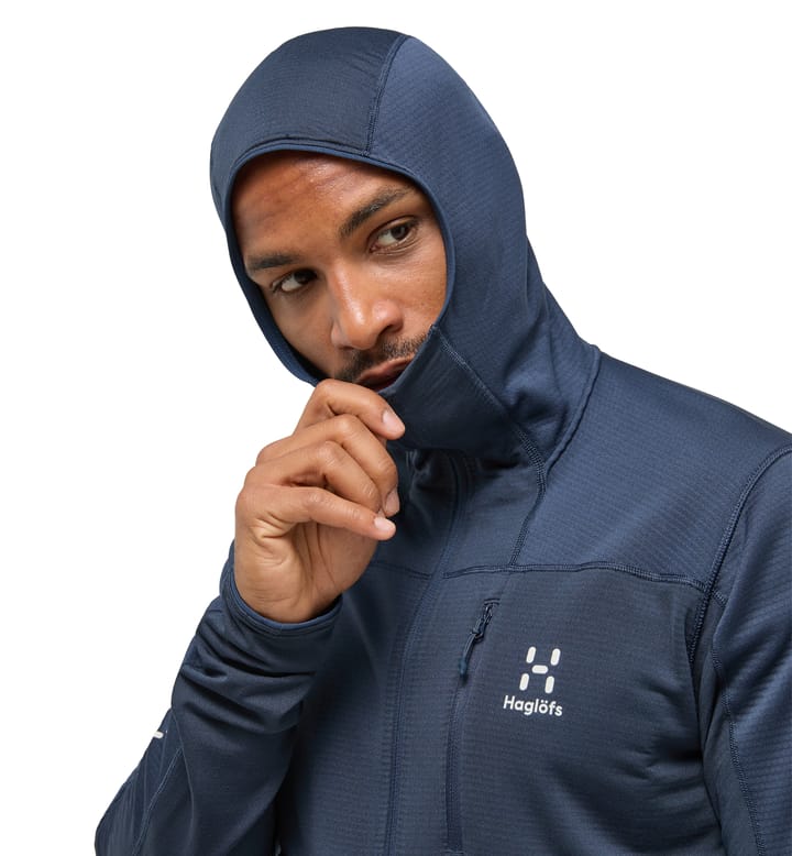 L.I.M Mid Fast Hood Men Tarn Blue