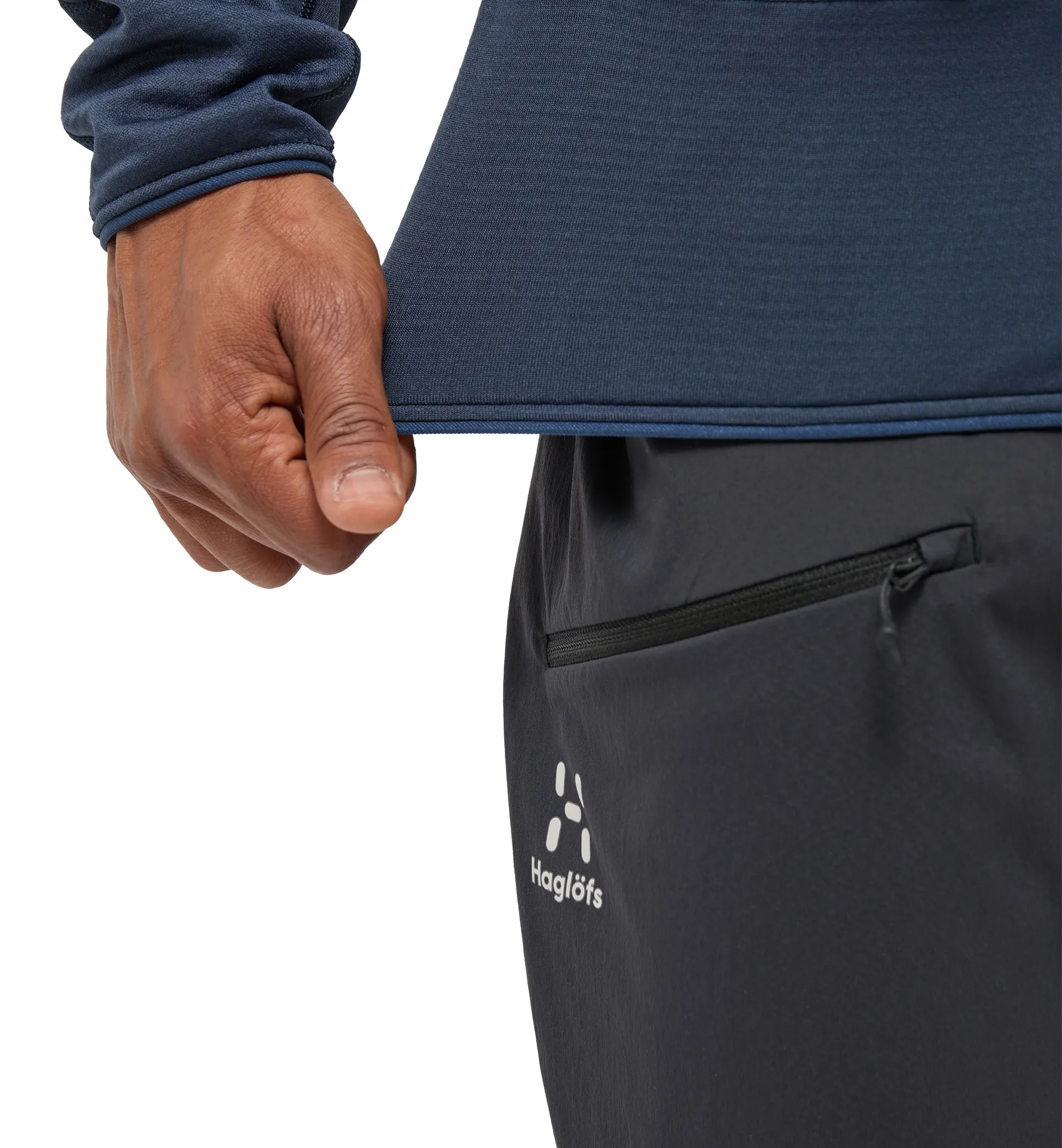 L.I.M Mid Fast Hood Men Tarn Blue