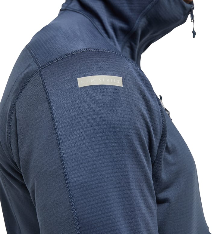 L.I.M Mid Fast Hood Men Tarn Blue