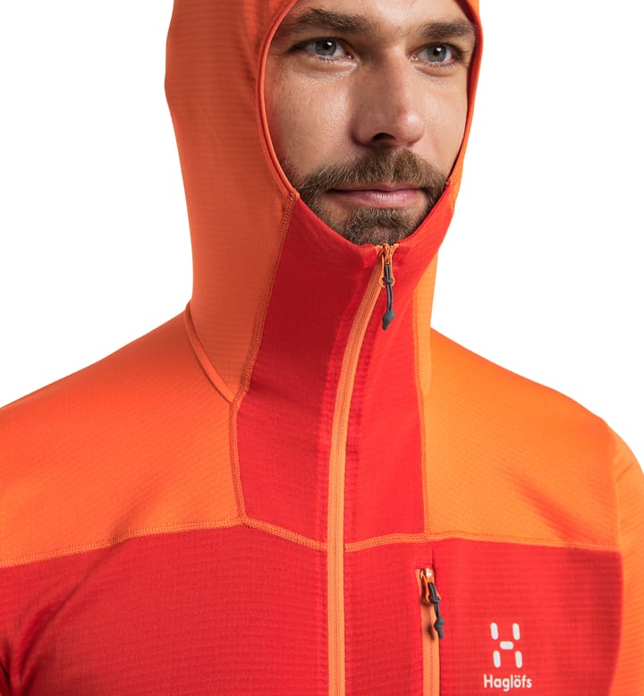 L.I.M Mid Fast Hood Men Flame Orange/Habanero