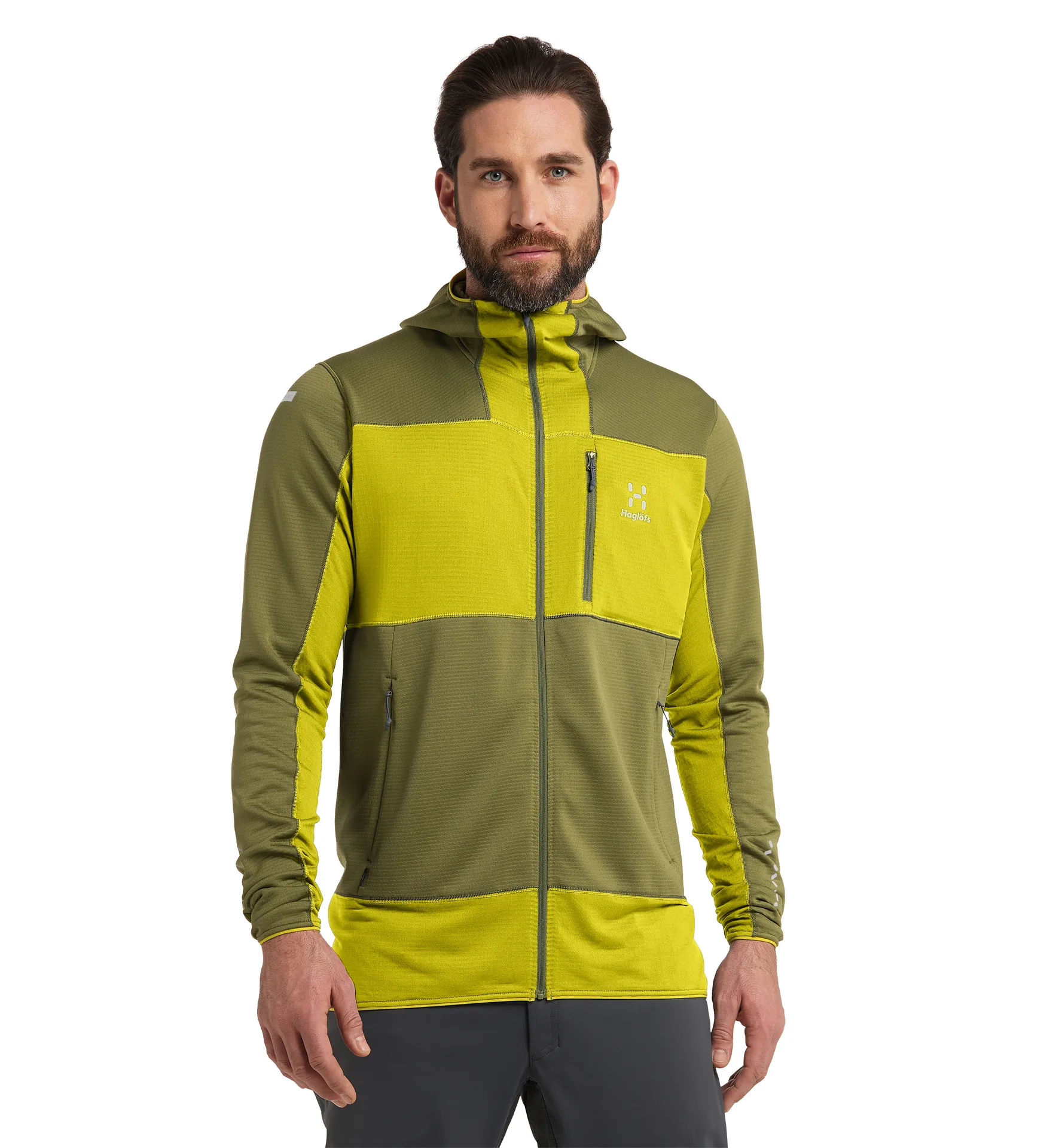 L.I.M Mid Fast Hood Men Olive Green/Aurora