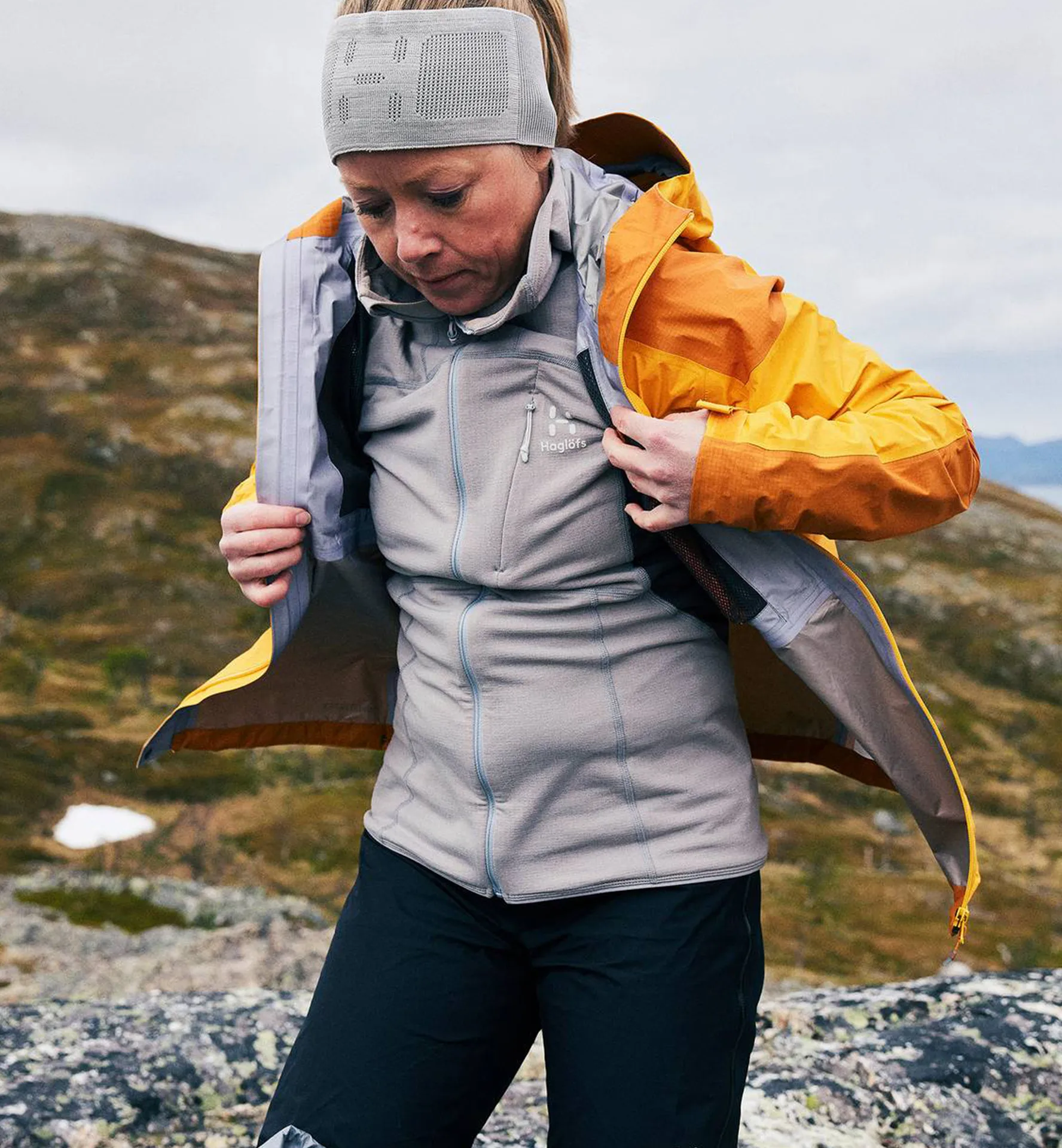 L.I.M Mid Fast Hood Women Tarn Blue