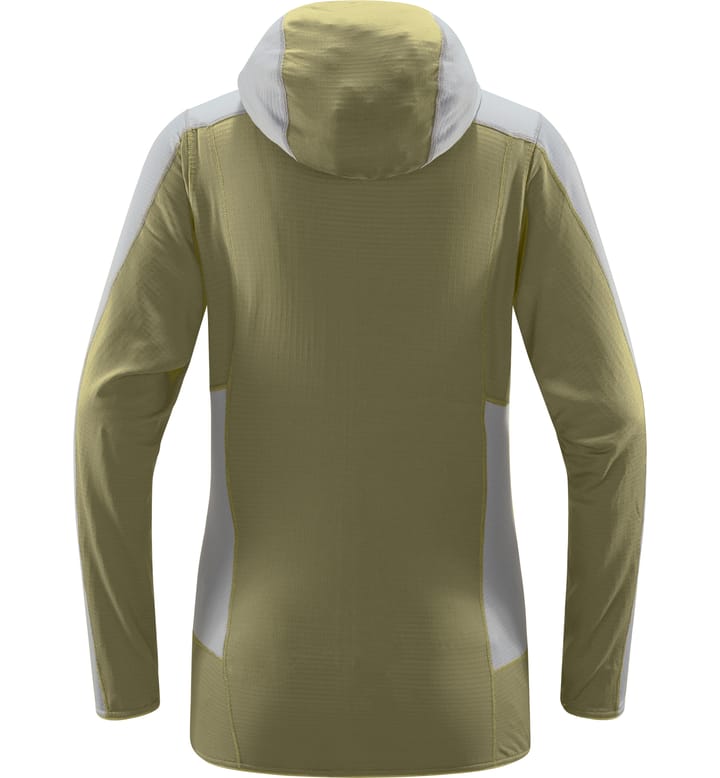 L.I.M Mid Fast Hood Women Concrete/Thyme Green