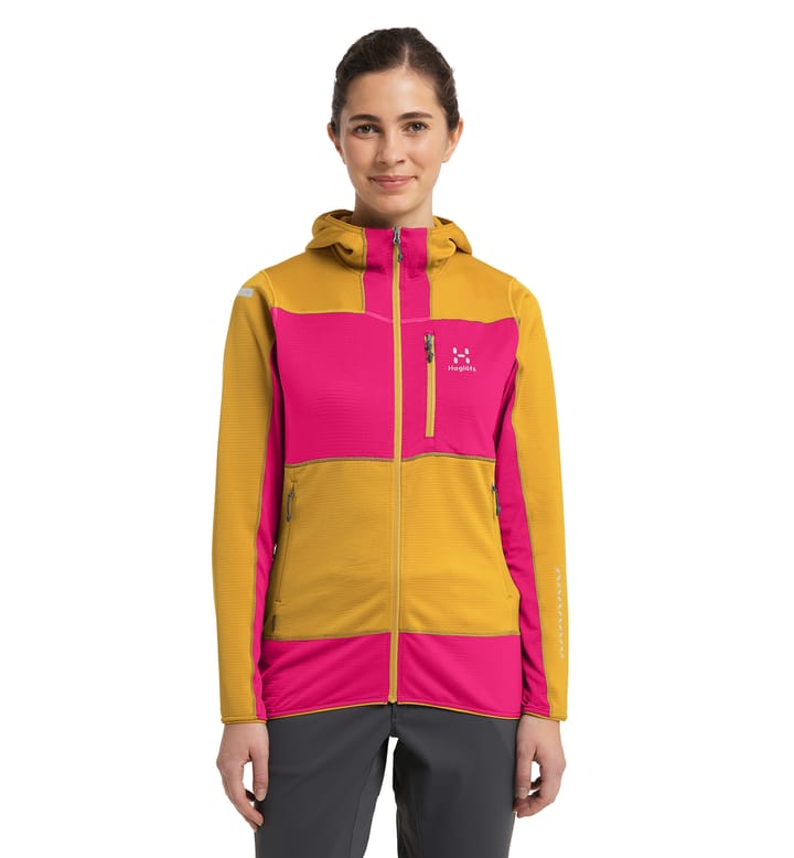 L.I.M Mid Fast Hood Women Autumn Leaves/Ultra Pink