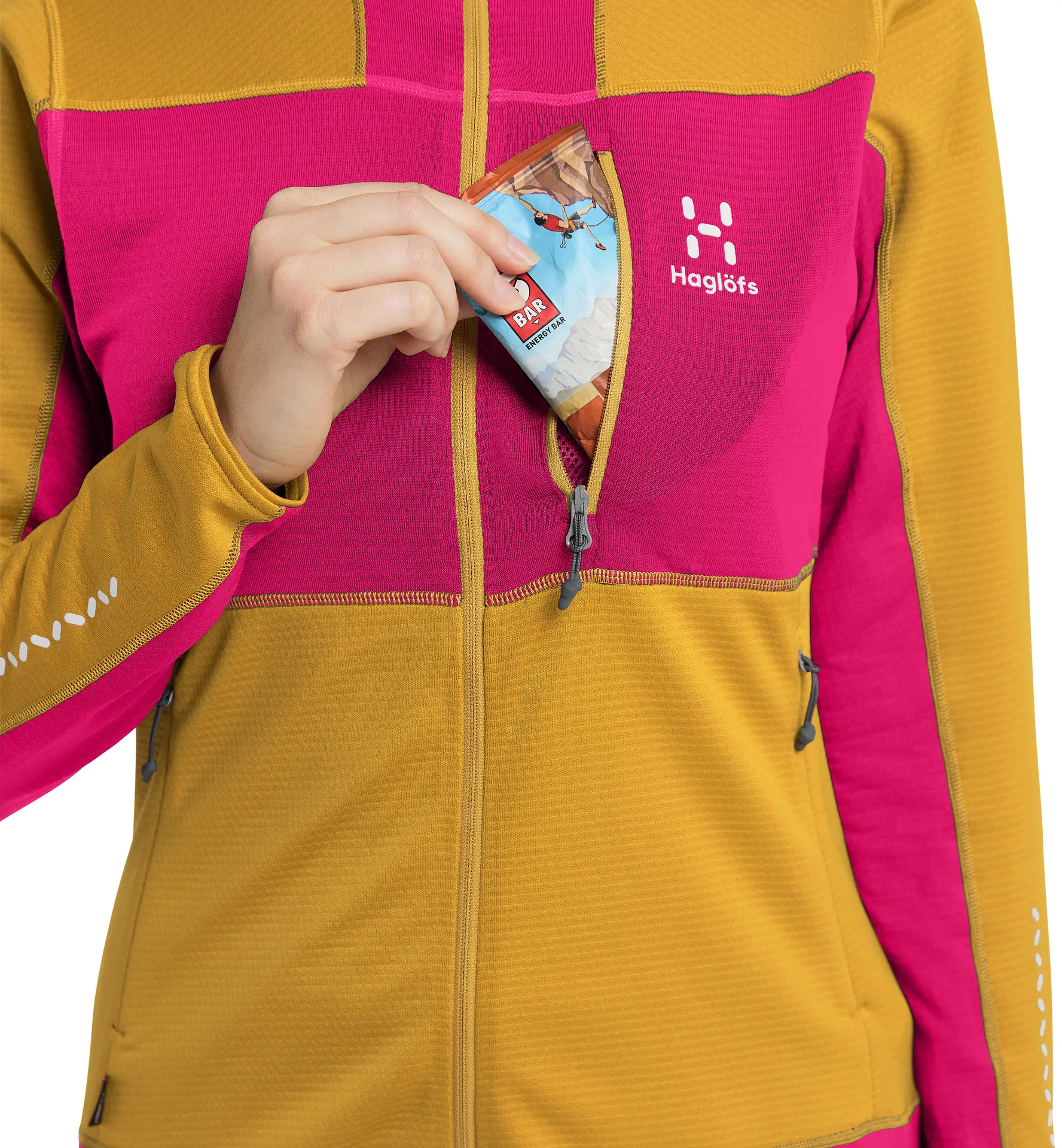 L.I.M Mid Fast Hood Women Autumn Leaves/Ultra Pink