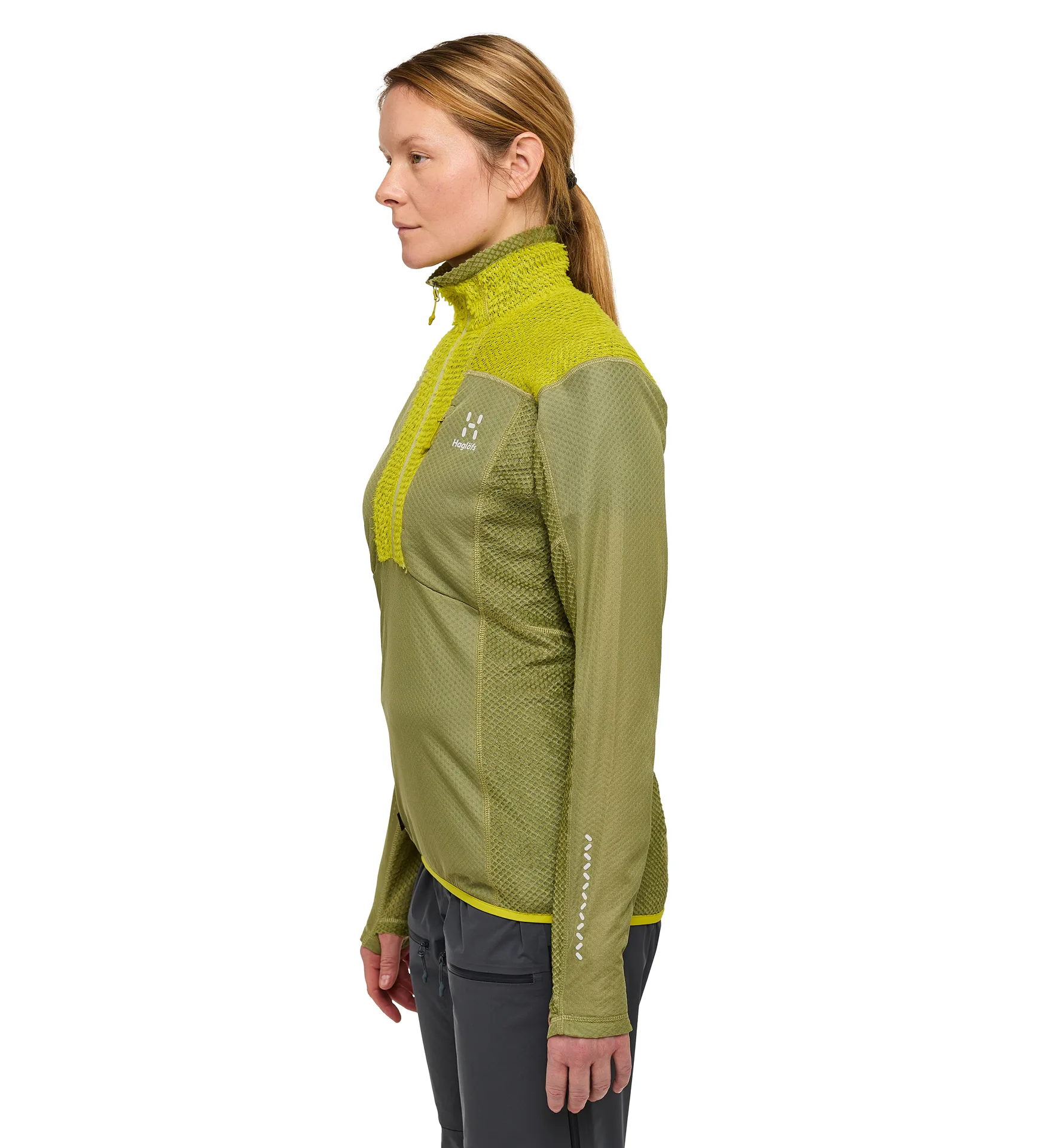 L.I.M Mid Fast Top Women Thyme Green/Aurora