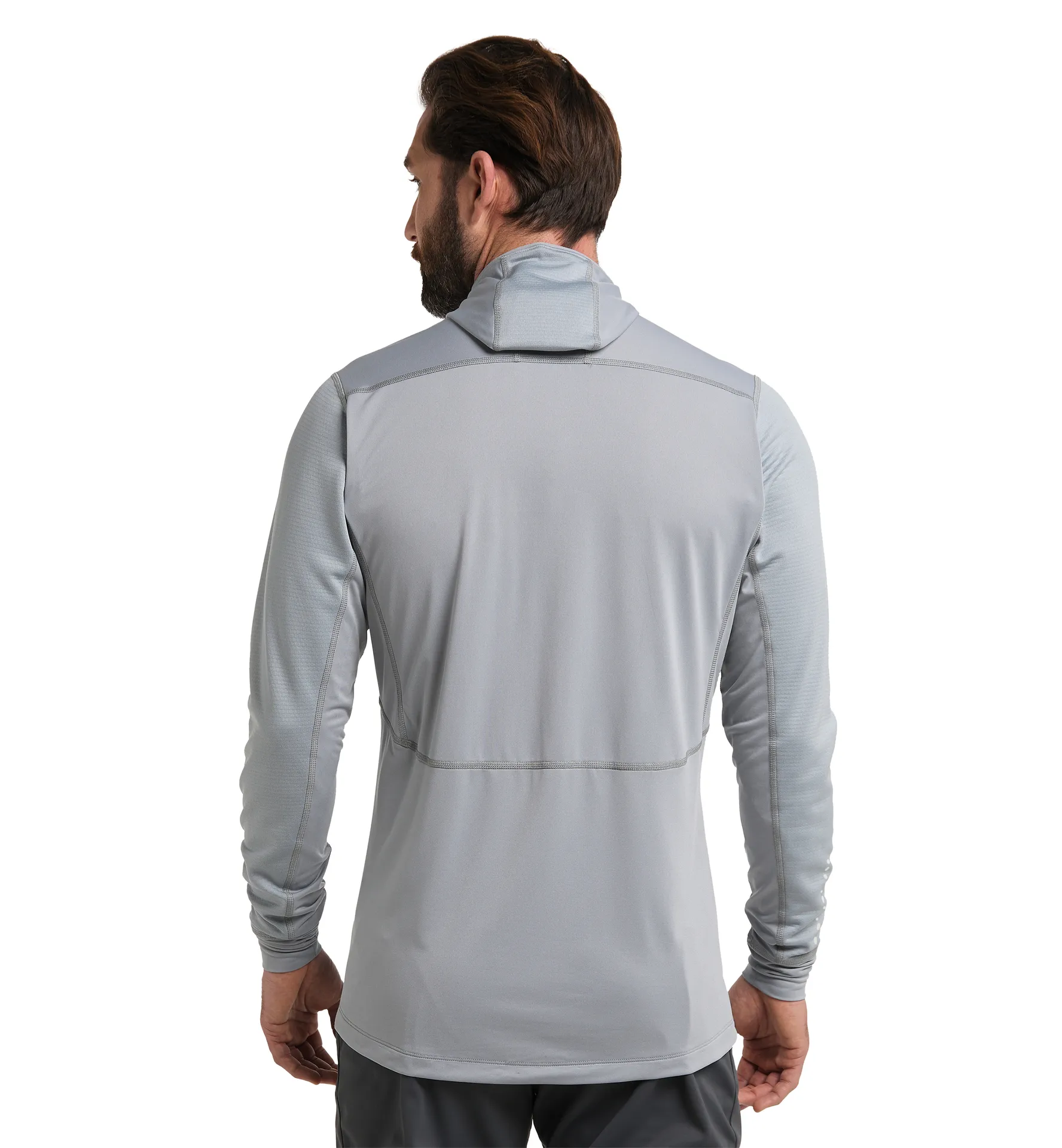 L.I.M Mid Multi Hood Men Concrete