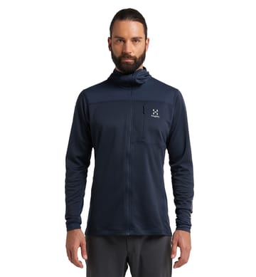 L.I.M Mid Multi Hood Men Tarn Blue