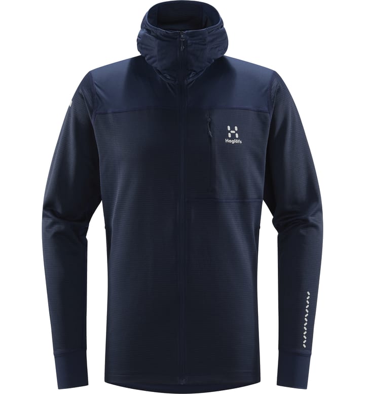 L.I.M Mid Multi Hood Men Tarn Blue