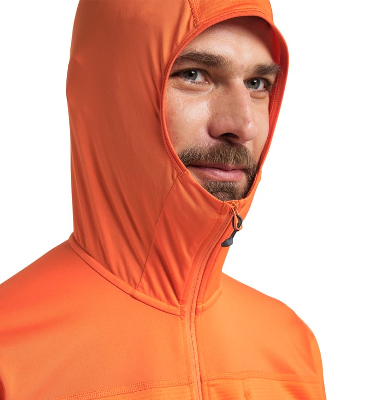 L.I.M Mid Multi Hood Men Flame Orange