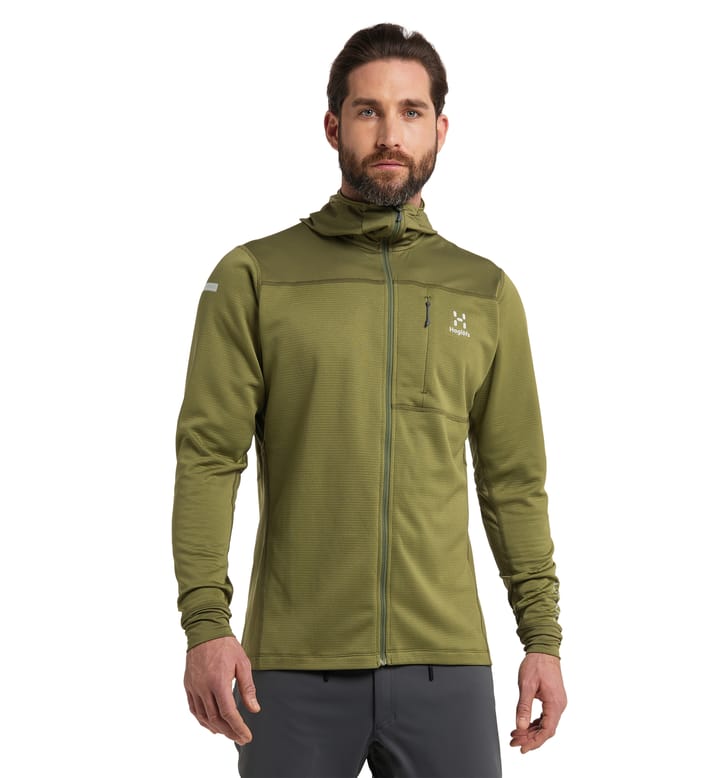 L.I.M Mid Multi Hood Men Olive Green