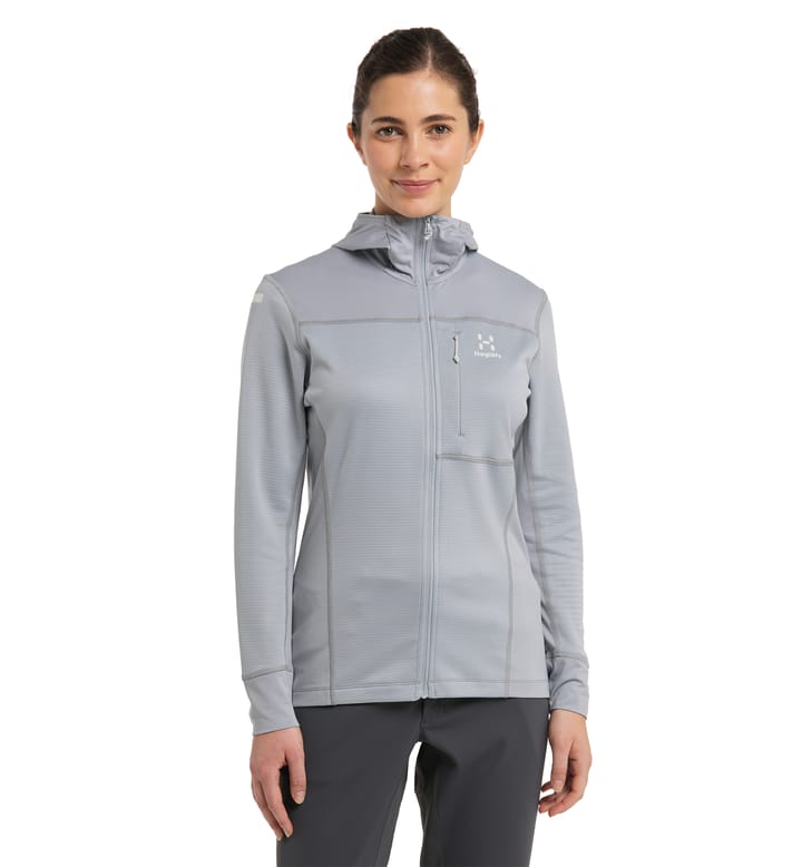 L.I.M Mid Multi Hood Women Concrete